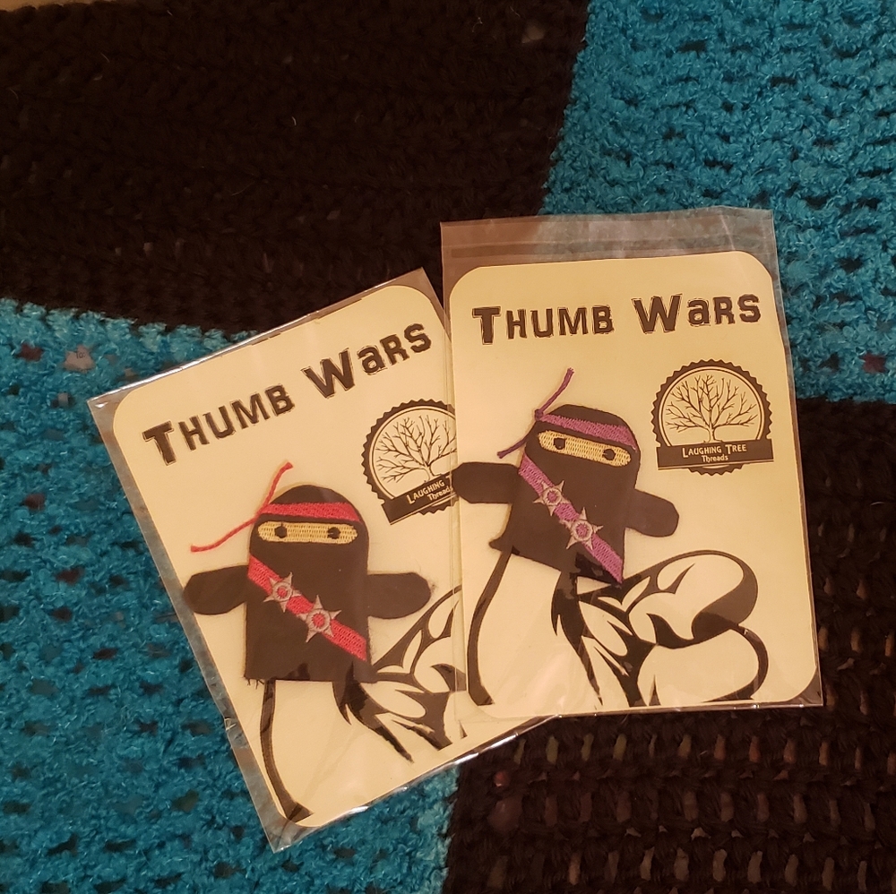 Thumb Wars ninja finger puppets
